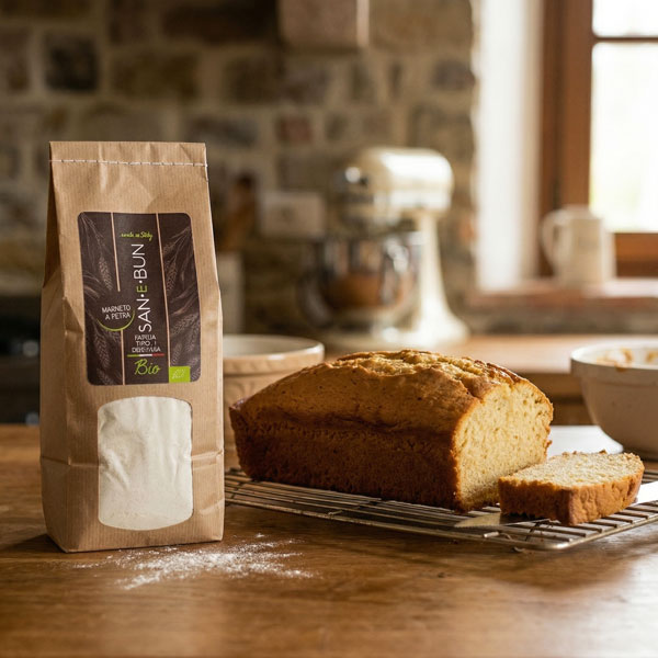 Ricetta: plumcake con farina tipo 1 San e Bun