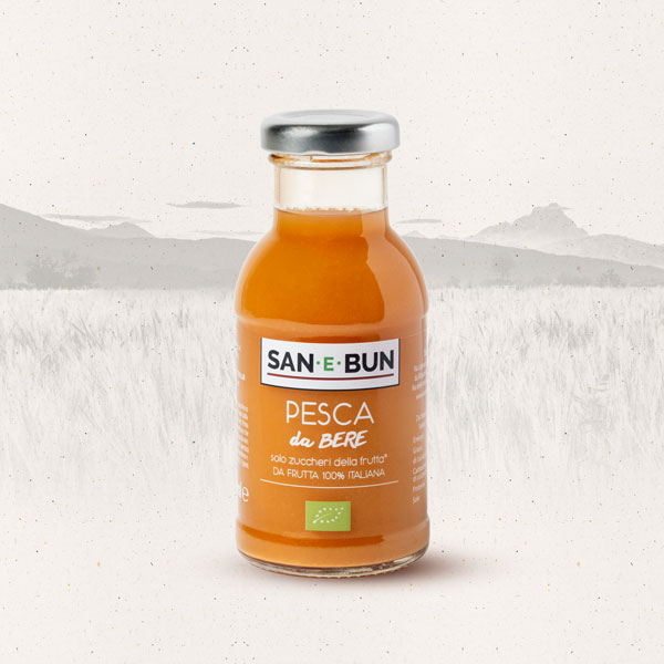 Succo di pesca da bere - San e Bun