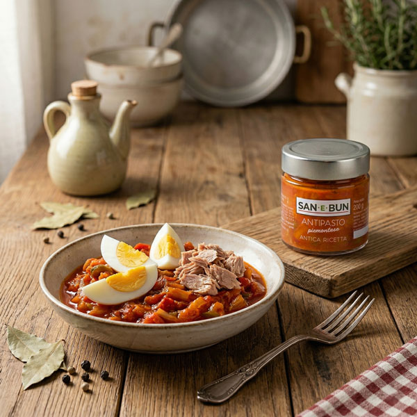 Ricetta Antipasto piemontese con uovo e tonno