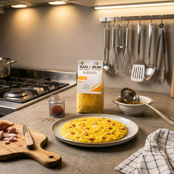 Ricetta risotto zafferano San e Bun