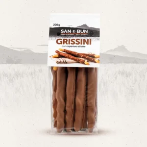 Grissini ricoperti al cioccolato al latte - San e Bun