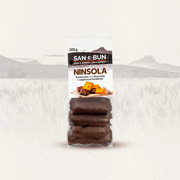 Ninsola ricoperto al cioccolato - San e Bun