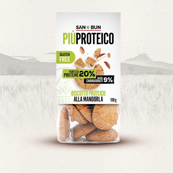 Più proteico mandorla - San e Bun
