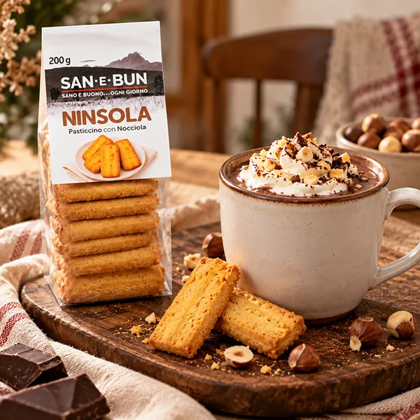Ricetta: cioccolata calda con ninsola classico san e bun