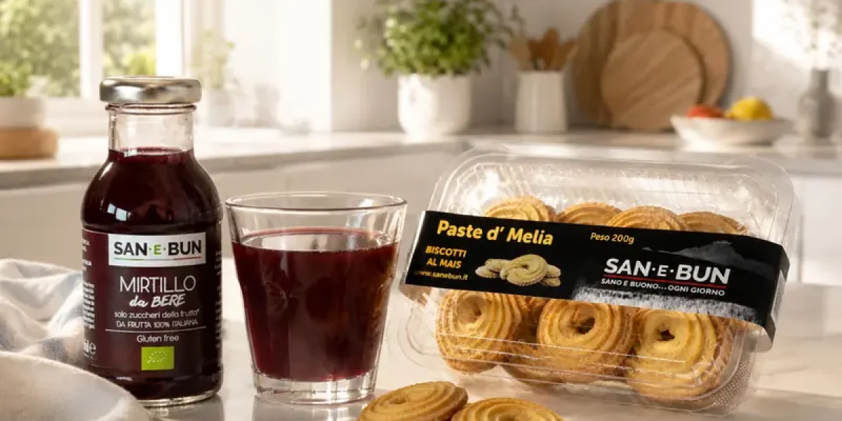 Colazione sana con prodotti San e Bun